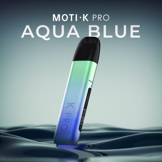 เครื่อง K-PRO สี aqua blue,iNWPOD,LNWPOD,lNWPOD,เทพพ็อด,เทพพอด,เทพพอต,เทพพ็อต,เทพ,จำหน่าย พอต และ พอตเปลี่ยนหัว แบรนด์ชั้นนำ เช่น MOTI ONE, REAL X,IBRO ITIGER,MOTI SLITE,MOTI QUIK