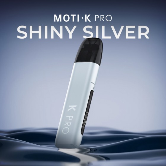 เครื่อง K-PRO สี shiny silver,iNWPOD,LNWPOD,lNWPOD,เทพพ็อด,เทพพอด,เทพพอต,เทพพ็อต,เทพ,จำหน่าย พอต และ พอตเปลี่ยนหัว แบรนด์ชั้นนำ เช่น MOTI ONE, REAL X,IBRO ITIGER,MOTI SLITE,MOTI QUIK