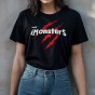 เสื้อยืด iBro iMonsters ไซส์ XL (Unisex) สีดำ Limited Edition