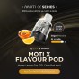 MOTI X Mini 1 set (เครื่อง+Coil+Pod เปล่า) และหัวน้ำยา MOTI X Pod 2 หัว (เลือกกลิ่นได้)